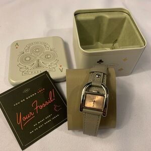 Fossil Tan Leather Strap